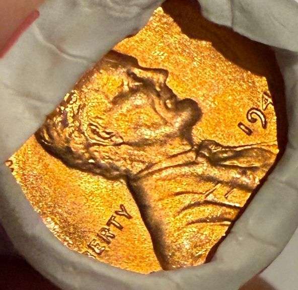 Red BU 1946 D Lincoln Roll.