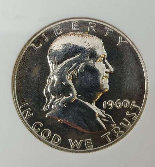 1960 PF 66 Franklin Half Dollar, NGC