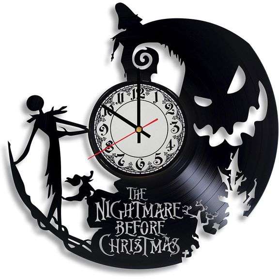 Jack Skellington The Nightmare Before Christmas Clock