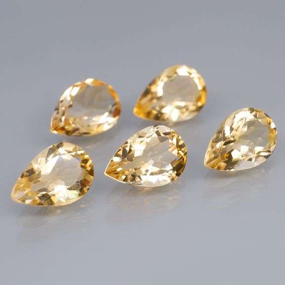Heavy! 20.21ct top golden eye clean Citrine set!