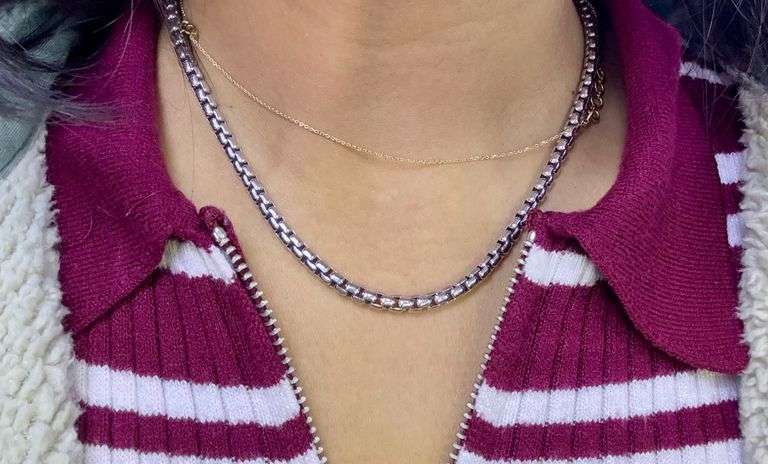 Stunning 28in Italian Silver Rope Chain