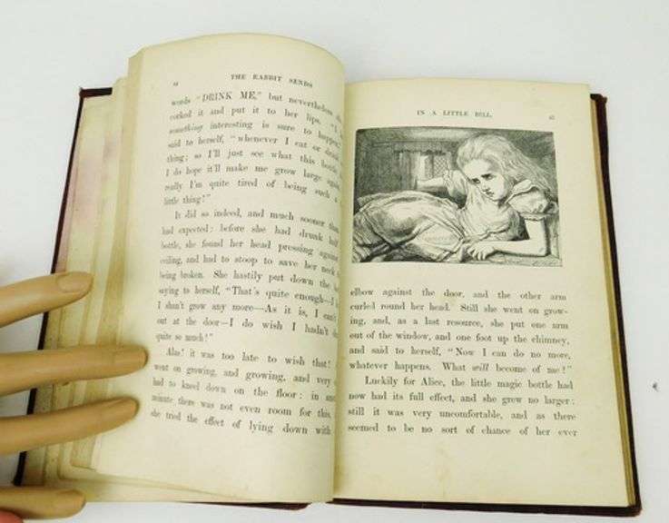 Rare 1869 Alice's Adventures in Wonderland