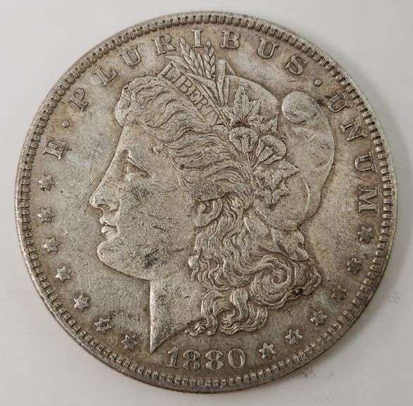 1880 O Morgan Silver Dollar, Circulated