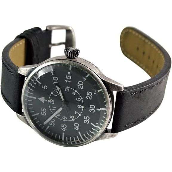 WWII Aviator Watch Pilot-Inspired Wristwatch