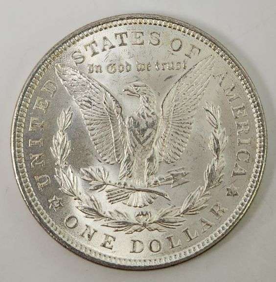 1921 Morgan Silver Dollar, UNC