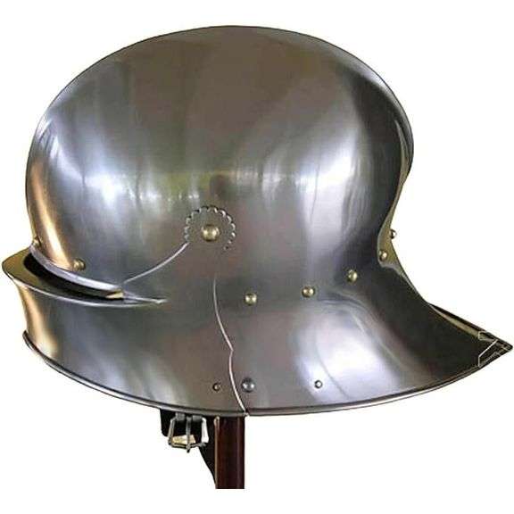 Medieval Sallet Crusader Helmet