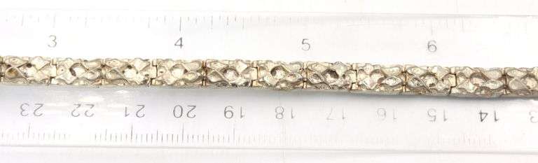 Group lot of 3 Vintage 925 sterling silver bracelets