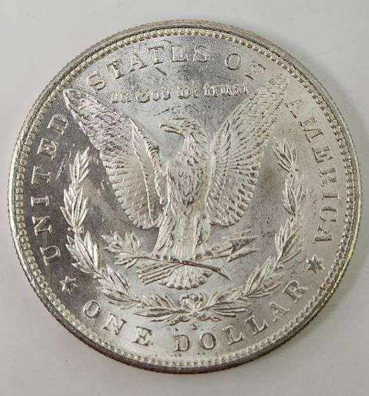 1880 S Morgan Silver Dollar, Medium S - VAM