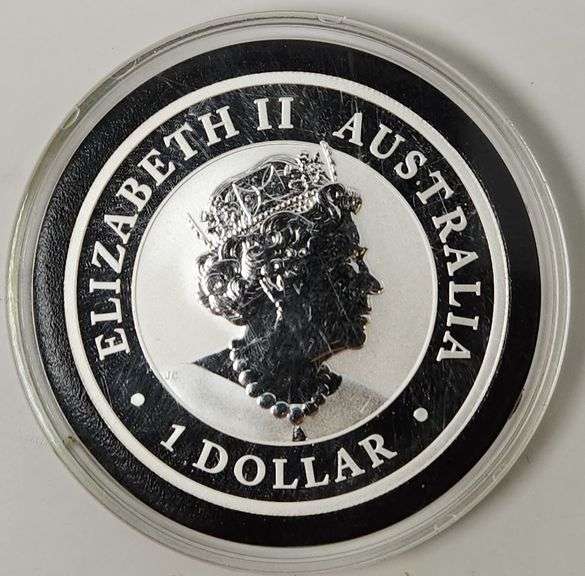 2023 $1 Kookaburra "Waratah Flower" 1 OZ Silver 9999