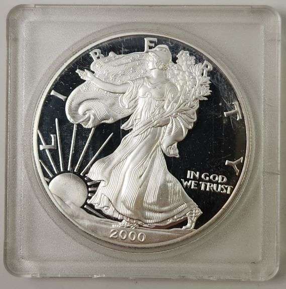 2000-P $1 Silver Eagle PR DCAM