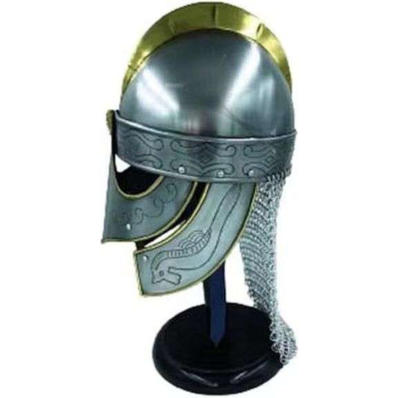 Medieval Wolf Armor Viking Helmet