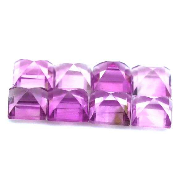 Amazing 14.35ct matched bright purple Amethyst set