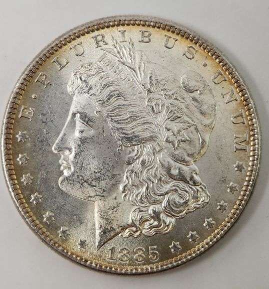 1885 Morgan Silver Dollar, UNC