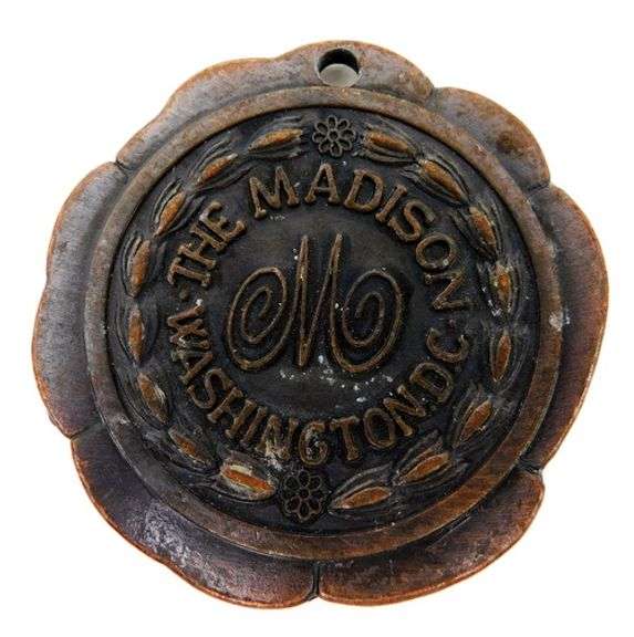 Early Madison Hotel, WDC Key FOB