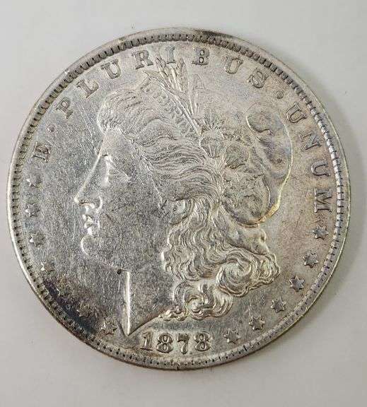 1878 Morgan Silver Dollar, Circulated