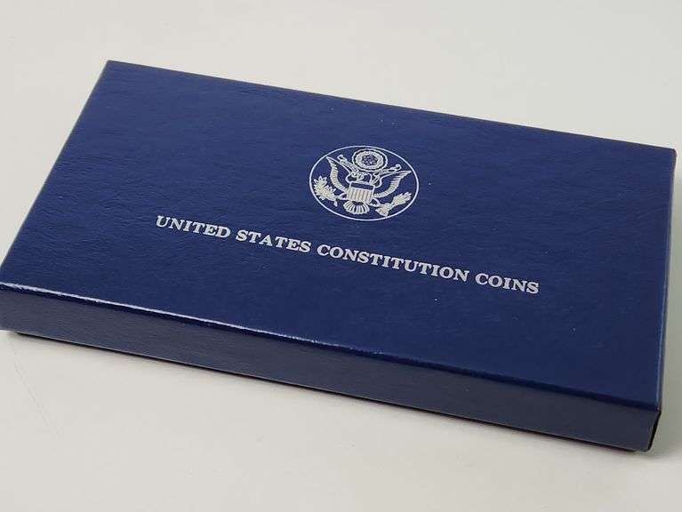 1987-S $1 Constitution Bicentennial PR DCAM