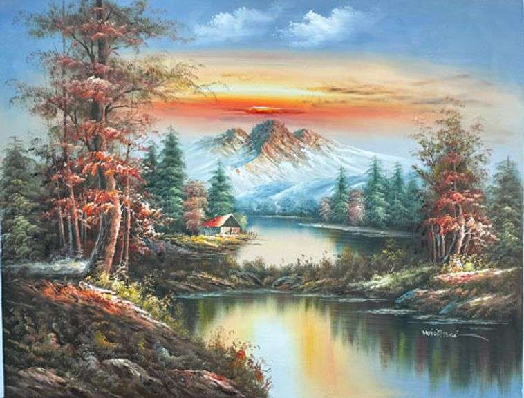 BEAUTIFUL PAINTING ON CANVAS