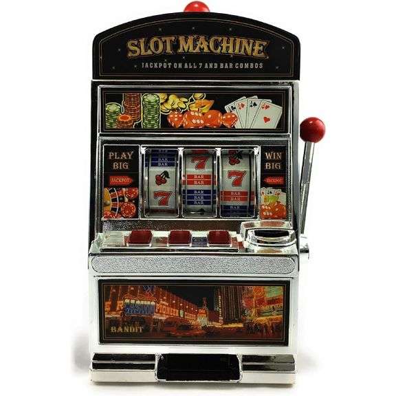 Slot Machine Coin Bank