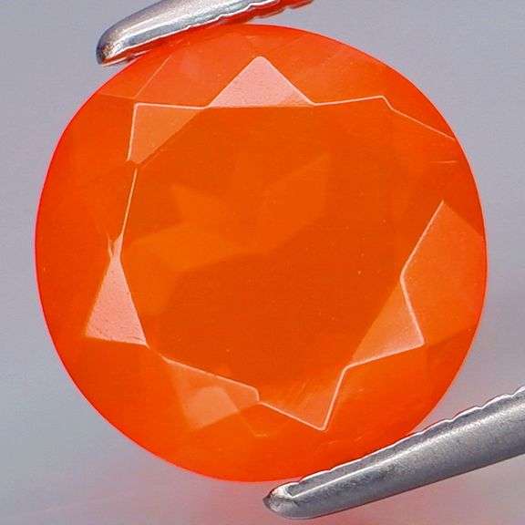 Vibrant top color 1.43ct Fanta orange Fire Opal