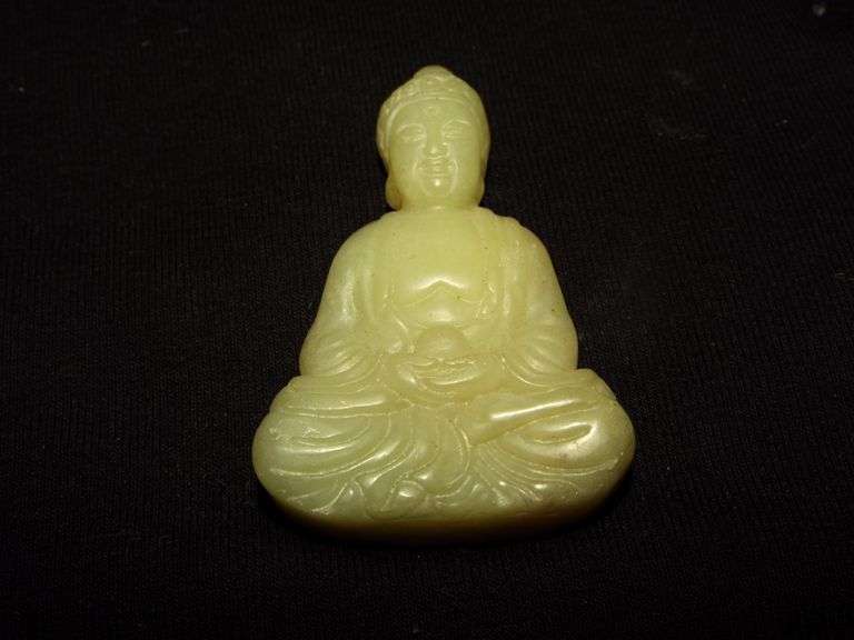 JADE BUDDHA Statuette