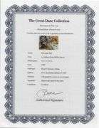 Highly Collectible and Rare Salvador Dali Original Lithograph from the 'Biblia Sacra' Suite