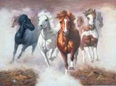 EXTREMELY BEAUTIFULLY PAINTED ON CANVAS