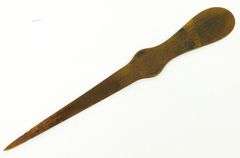 1930's Patent Attorney Copper Letter Opener