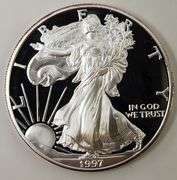 1997-P $1 Silver Eagle PR DCAM
