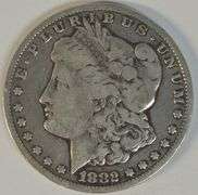 Scarcer 1882-CC Morgan Silver Dollar in nice circ