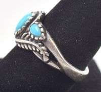 Turquoise Gemstone Ring in Sterling Silver