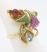 Diamond & Gemstone EFFY Flower Ring