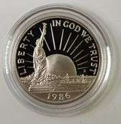 1986-S Set Statue of Liberty, 2 Coins PR