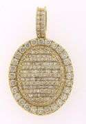 2.55 CARAT DIAMOND PENDANT IN 14KT SOLID YELLOW GOLD