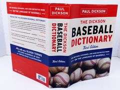 The Dickson Baseball Dictionary Large Hardback Book