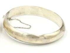 Group Lot of 4 Vintage 925 sterling silver cuff bangles