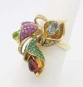 Diamond & Gemstone EFFY Flower Ring