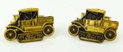 Vintage Ford Model T Cuff Links, 1964