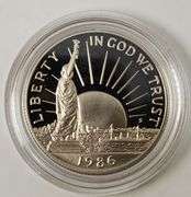 1986-S Set Statue of Liberty, 2 Coins PR