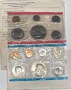 1974-1980 US White Envelope Mint Set