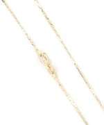 14kt Yellow gold Cobra chain necklace