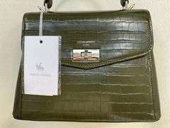 Stylish Green Color Designer Bag By David Jones-Paris