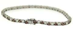 925 Sterling Silver Cubic Zirconia Tennis Bracelet