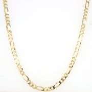 925 Sterling silver Figaro chain necklace