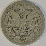 Rare 1879-CC Morgan Silver Dollar. Key date