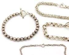 Vintage 925 sterling silver group lot of 4 bracelets