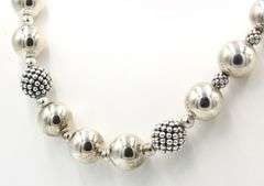 Lagos Caviar beaded chunkey necklace