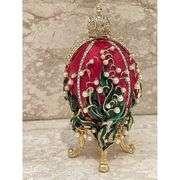 24K Gold Austrian Crystals Fabergé Egg