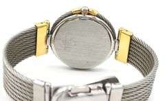 Lenox quartz 2 tone bangle bracelet watch