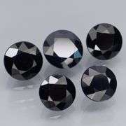 Heated Only! 6.24ct midnight blue Sapphire set
