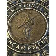 Rare Antique 1907 State National Guard Encampment Medal